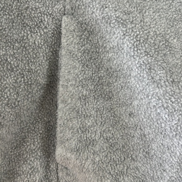 Old Navy Active Fleece Quarter Zip Gray Jacket XS - Picture 3 of 5